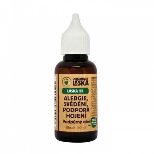Perfect Love 23 Allergy, Healing, Itching, Support Oil 30 ml - Veterinary Dietary Supplement - Main image