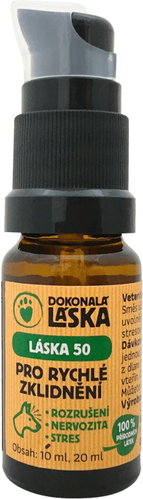 Perfect Love 50 For Fast Soothing 10 ml - Veterinary Dietary Supplement - Main image
