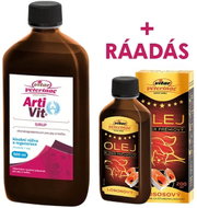 Vitar Veterinae Artivit szirup 500 ml + lazacolaj 200 ml - Kutya izületvédő