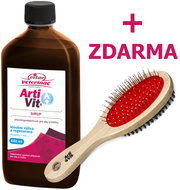 Vitar Veterinae Artivit syrup 500 ml + brush for dogs - Joint Nutrition for Dogs