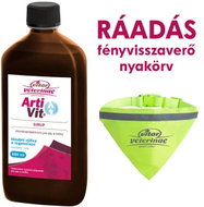 Vitar Veterinae Artivit szirup 500 ml + fényvisszaverő nyakörv - Kutya izületvédő