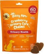 Zesty Paws Cranberry Urinary Chews 60 pcs - Food Supplement for Dogs
