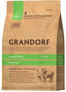 Grandorf Granule pro psy Adult Mini - Jehně a krocan 1 kg - Granule pro psy