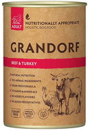Grandorf Canned food for dogs Adult - Beef and turkey 400 g - Canned Dog Food