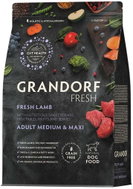 Grandorf FRESH granule pro psy Adult Medium & Maxi - Jehně 10 kg - Dog Kibble