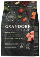 Grandorf FRESH granule pro psy Adult Medium & Maxi - Krocan 3 kg - Dog Kibble