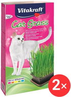 Vitakraft Cat Grass tráva pro kočky sada 2 × 120 g - Tráva pro kočky