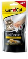 GimCat Nutri Pockets syr a taurín 60 g - Maškrty pre mačky