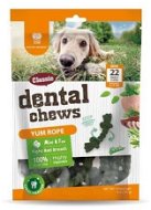 Dental Chews Yum Rope dentální uzel máta a čaj pro dospělé psy 170g/22ks - Pamlsky pro psy