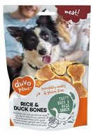 DUVO+ Meat! žuvacie ryžové kostičky s kačacím mäsom 140 g - Maškrty pre psov