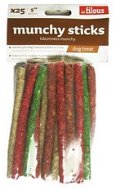 Les Filous Colored sticks 12,75cm 8-9mm 25pcs - Dog Treats