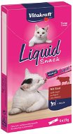 Vitakraft pochúťka Cat Liquid Snack hovädzie a inulín 90 g - Maškrty pre mačky