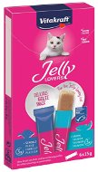 Vitakraft Cat Treat Jelly Lovers Salmon, Halibut 6 × 15g - Cat Treats