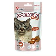 Akinu Pockets kačacie vankúšiky pre mačky 40 g - Maškrty pre mačky