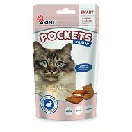 Akinu Pockets králičie vankúšiky pre mačky 40 g - Maškrty pre mačky