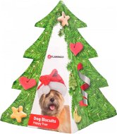 Flamingo Christmas tree filled with biscuits for dogs 200g - Advent Calendar for Dogs