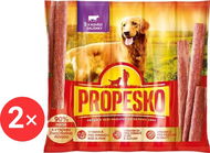 Propesko snack hovězí salámky 2 × 50 g - Pamlsky pro psy