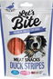 Let’s Bite Meat Snacks Duck Bars 80 g - Pamlsky pro psy