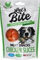 Let’s Bite Meat Snacks Chicken & Pork Slices with Cranberries 80 g - Pamlsky pro psy