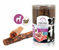 FINE DOG FoN Funkčná mäsová tyčinka JAHŇACIA 25 ks - Maškrty pre psov
