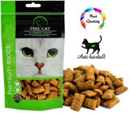 FINE CAT Stuffed pads ANTI HAIRBALL 80g - Cat Treats