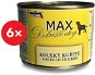 MAX kúsky kurčaťa 6× 200  g - Konzerva pre psov