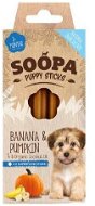 Soopa Dentálne tyčinky Puppy s banánom a tekvicou 100 g - Maškrty pre psov