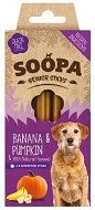 Soopa Dentálne tyčinky Senior s banánom a tekvicou 100 g - Maškrty pre psov