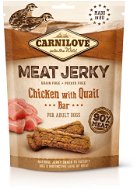 Carnilove Jerky Quail & Chicken Bar 100 g - Maškrty pre psov
