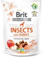 Brit Care Dog Crunchy Cracker Insects with Turkey and Apples 200 g - Maškrty pre psov