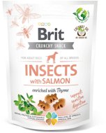 Brit Care Dog Crunchy Cracker Insects with Salmon enriched with Thyme 200 g - Maškrty pre psov