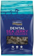 FISH4DOGS Dental dog treats sea fish - squares 575 g - Dog Treats