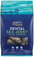 FISH4DOGS Dentálne maškrty pre psov morská ryba – prúžky 500 g - Maškrty pre psov