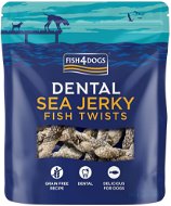 FISH4DOGS Dentálne maškrty pre psov morská ryba – závitky 100 g - Maškrty pre psov