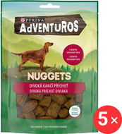 Adventuros nuggets kančí 5 × 90 g - Pamlsky pro psy