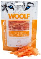 Woolf Chicken with Seafood 100 g - Maškrty pre psov