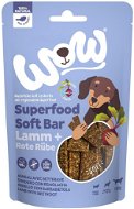 Wow treats Superfood soft strips Lamb with beetroot 150 g - Dog Treats