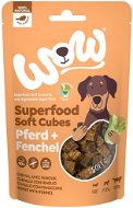 Wow treats Superfood soft cubes Horse with fennel 150 g - Dog Treats