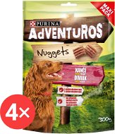 Adventuros nuggets kančí 300 g 4 ks - Maškrty pre psov