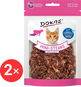 Dokas Hovězí a treska mini steaky pro kočky 2 × 25 g - Pamlsky pro kočky