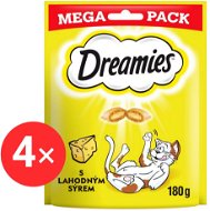 Dreamies pamlsky sýrové pro kočky 4 × 180 g - Cat Treats