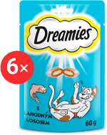 Dreamies pamlsky losos pro kočky 6 × 60 g - Cat Treats
