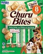 Inaba Churu Dog Bites kuřecí wraps kuřecí s tuňákem 8 × 12 g - Dog Treats
