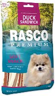 Rasco Premium Pochúťka kačací sendvič s treskou 80 g - Sušené mäso pre psov