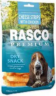 Rasco Premium Pochoutka sýrové proužky obalené kuřecím 80 g  - Dog Jerky