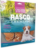 Rasco Premium Pochúťka sushi z kuraťa a tresky 500 g - Sušené mäso pre psov