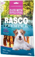 Rasco Premium Pochoutka bůvolí tyčinky obalené kachním 80 g  - Dog Jerky