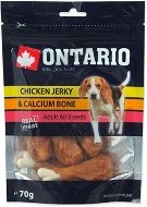 Ontario vápniková kosť s kuracím 70 g - Maškrty pre psov