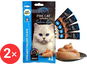 Fine Cat Exclusive krémová svačinka pro kočky losos 4 × 15 g 2 ks - Pamlsky pro kočky