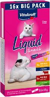 Vitakraft Cat Liquid Snack Big Pack 16× 15 g - Maškrty pre mačky